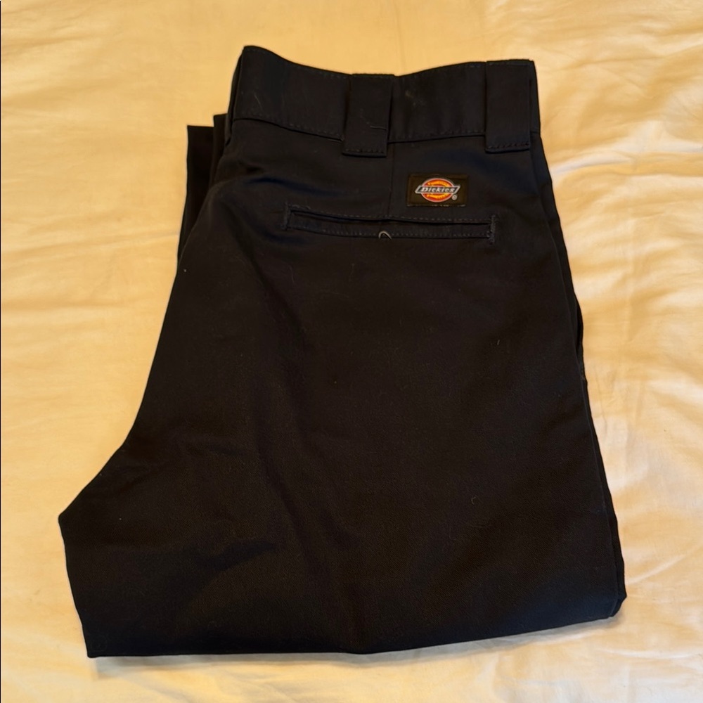 Never washed or worn Dickies Navy Blue Chinos Slim Taper fit